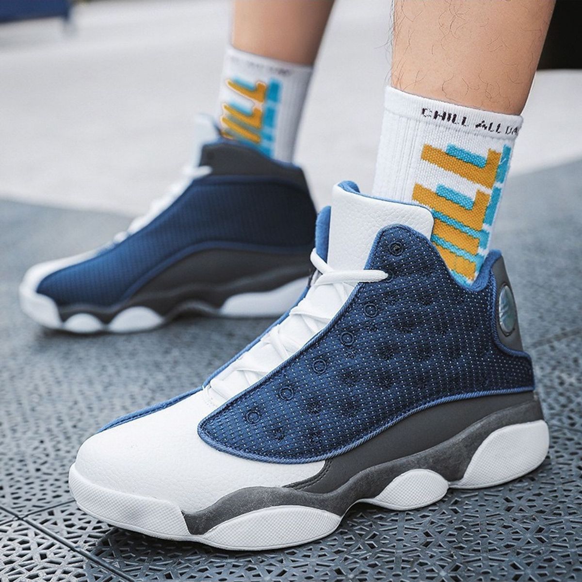 TIOZONEY - Zapatilla de Básquetbol Hombre TIOZONEY