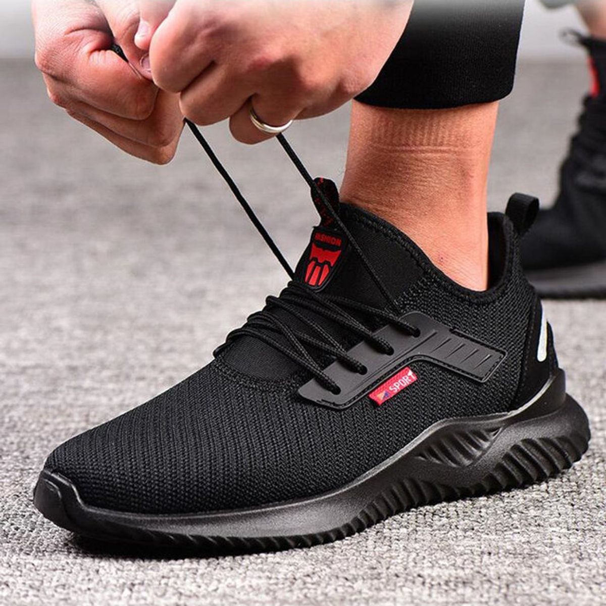 TIOZONEY - Zapatos indestructibles de seguridad para hombre