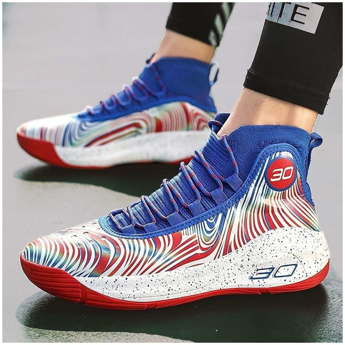 TIOZONEY - Zapatilla Básquetbol Hombre
