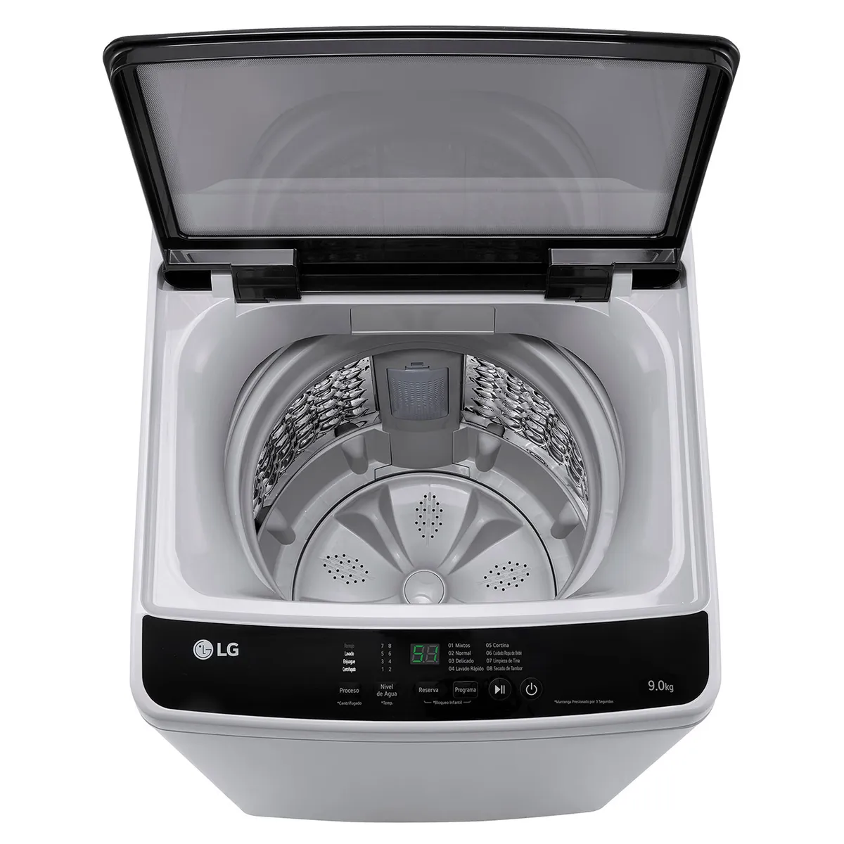LG - Lavadora Carga Superior 9Kg con lavado rápido WT9EL LG