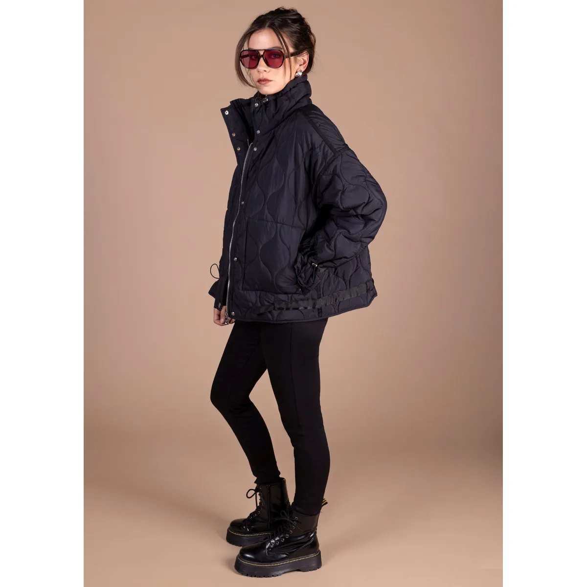 EFESIS - Parka Regular Manga Larga Mujer