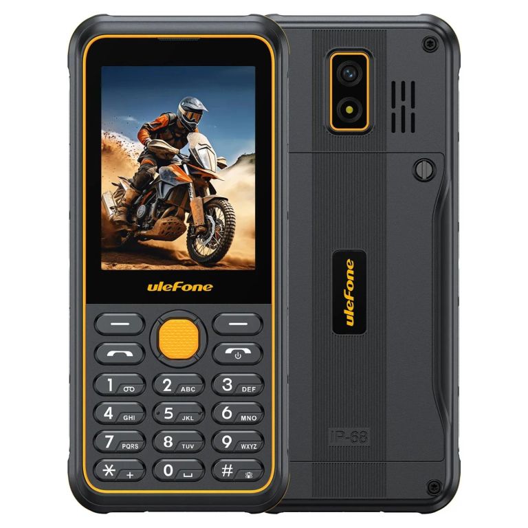 Armor Mini 4 Rugerizado 4G Dual SIM Teléfono Básico Indestructible Compacto Ideal Trabajo Rudo