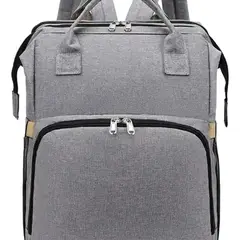 GENERICO - Bolsa Mochila de Pañales para Mamá Cama de Bebé Plegable
