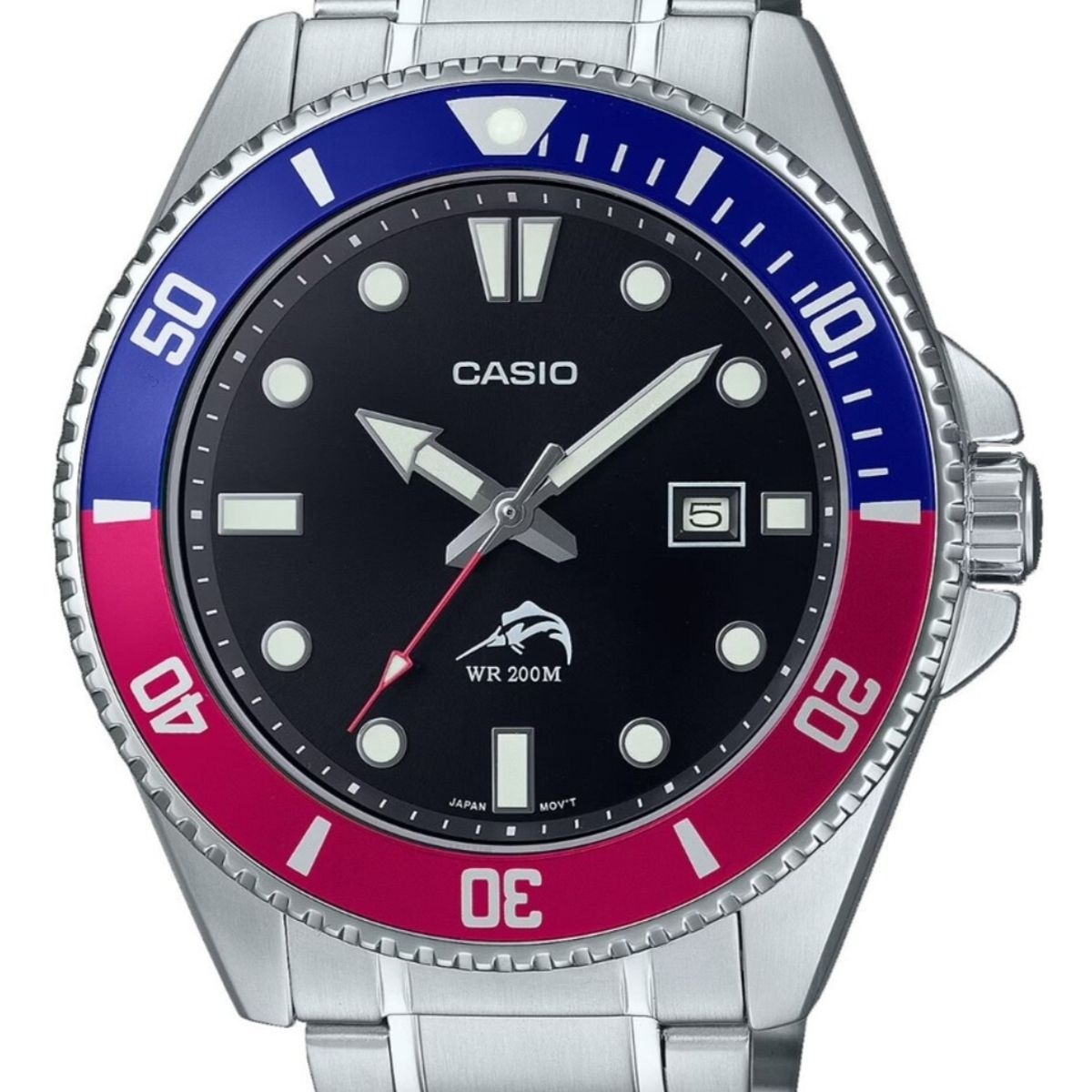 CASIO - RELOJ CASIO MARLIN MDV106D-1A2 HOMBRE BUCEO WR200M