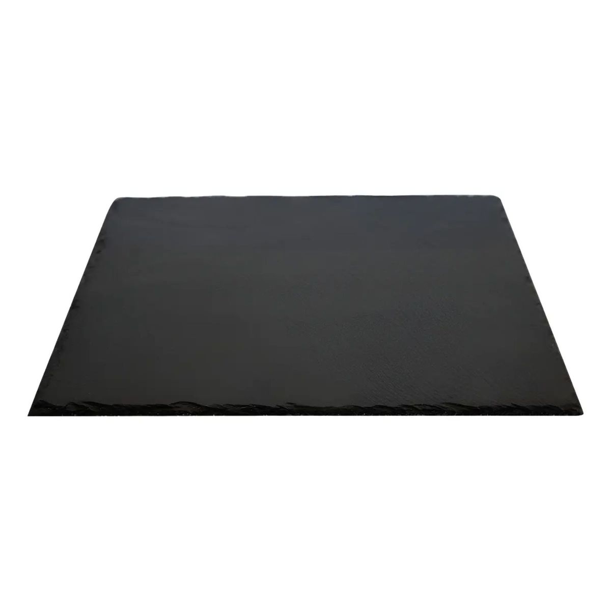 GENERICO - Plato Cuadrado De Piedra Pizarra 30 x 30cm - Tabla Sushi