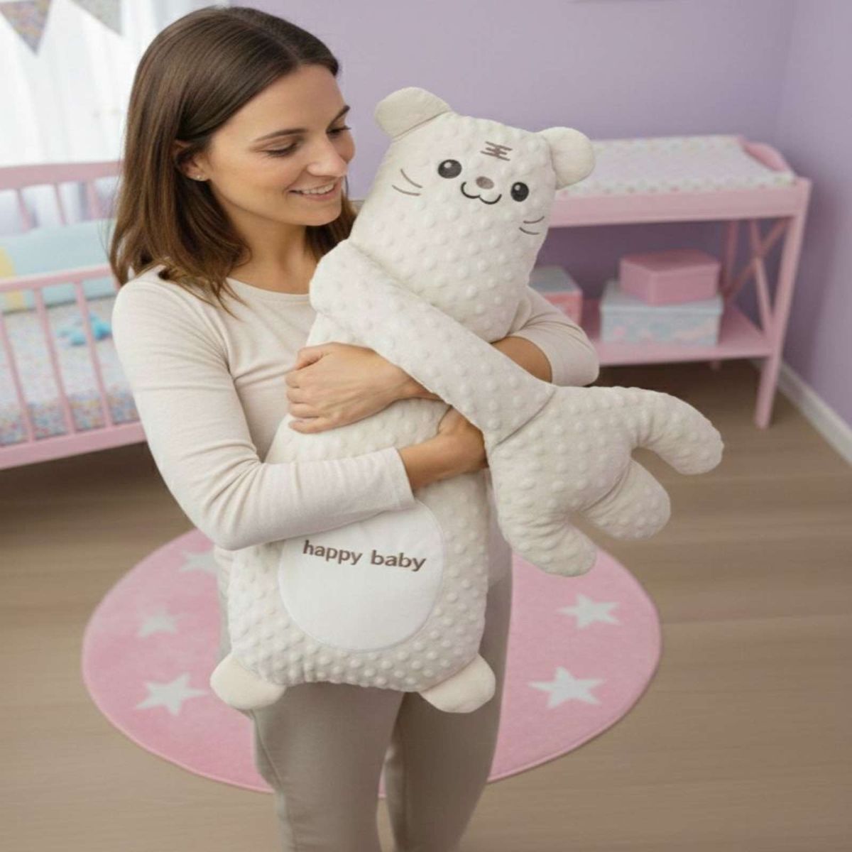 GENERICO - Peluche de Apego Abrazo Mágico Ultra Suave para Bebés Control