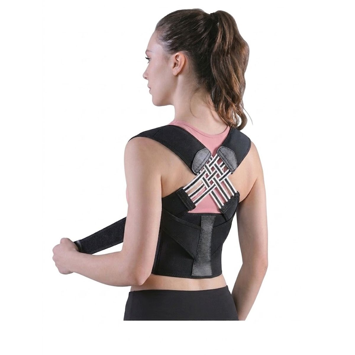 GENERICO - Corrector de Postura Profesional  Soporte Lumbar y Alineación (XL)