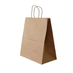 GENERICO - Bolsas Papel Kraft 12 Unidades 15x21x8cm
