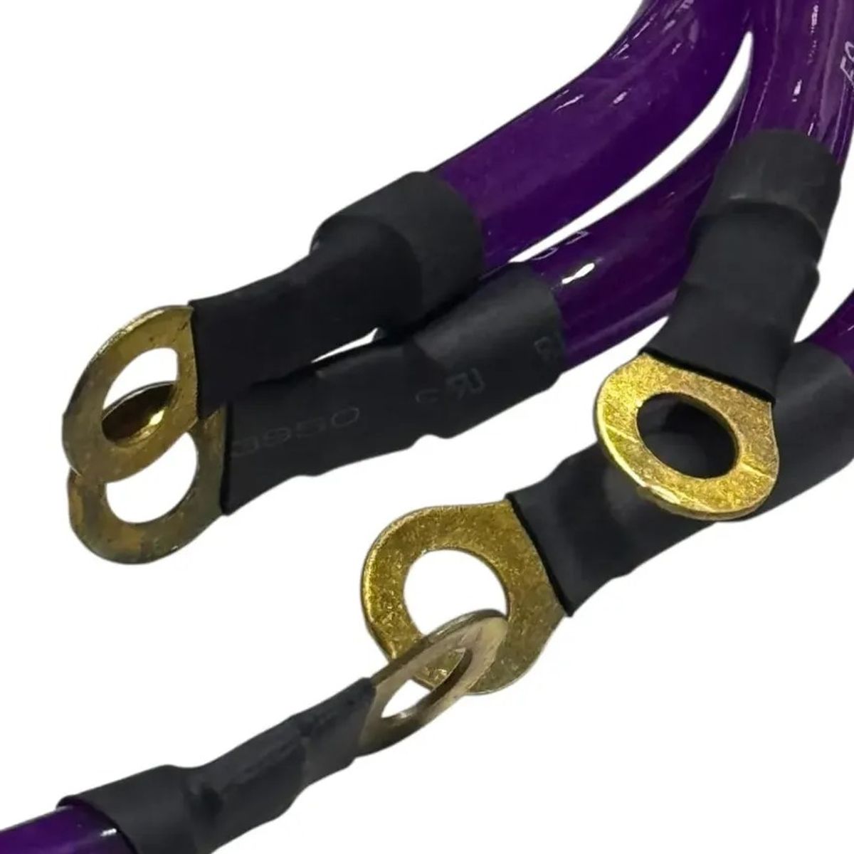 GENERICO - Cable Automotriz Sistema Conexión A Tierra Morado