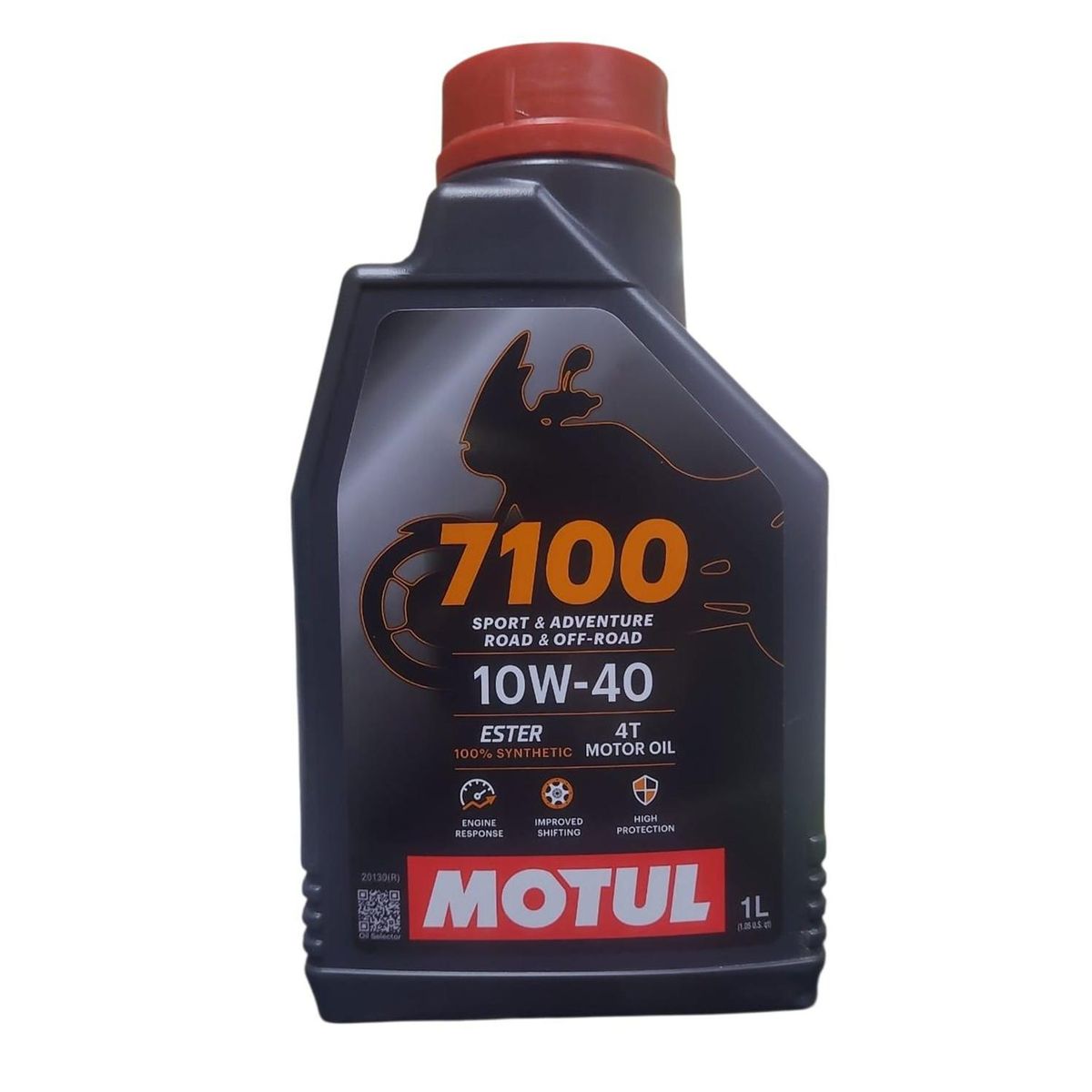 MOTUL - Aceite de Moto 10w 40 Full Sintetico Motul 1L 4T