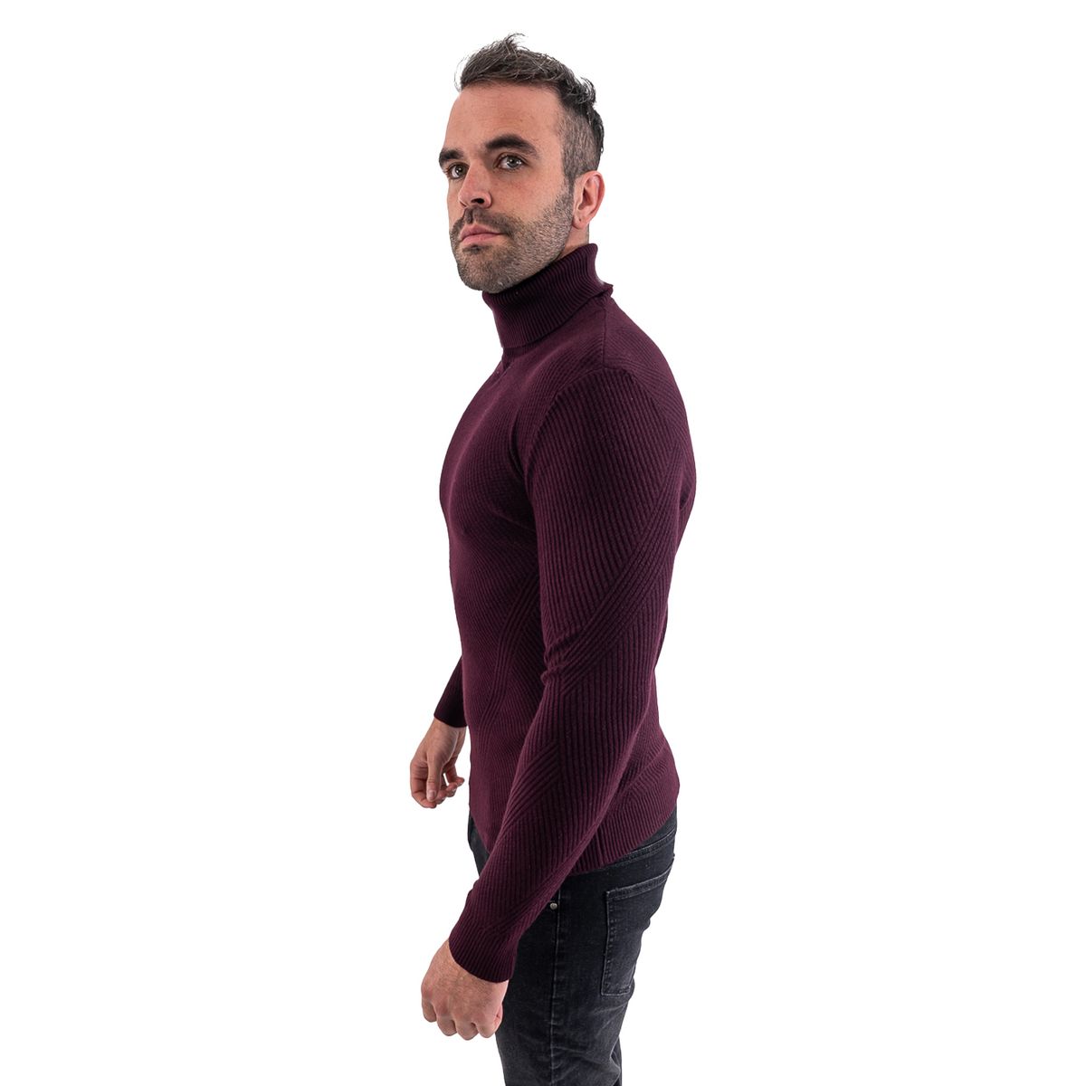 PARROT - Sweater Beatle geométrico ajustado