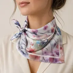 POLLINI - Pañuelo Casual Mujer Pequeño Rosa