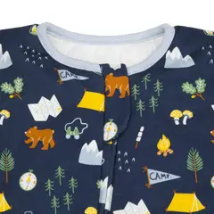 TU SAQUITO - Saco de dormir bebé TOG 2.5 gota con mangas removibles azul