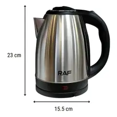 GENERICO - HERVIDOR DE AGUA PORTATIL 2L ACERO INOXIDABLE