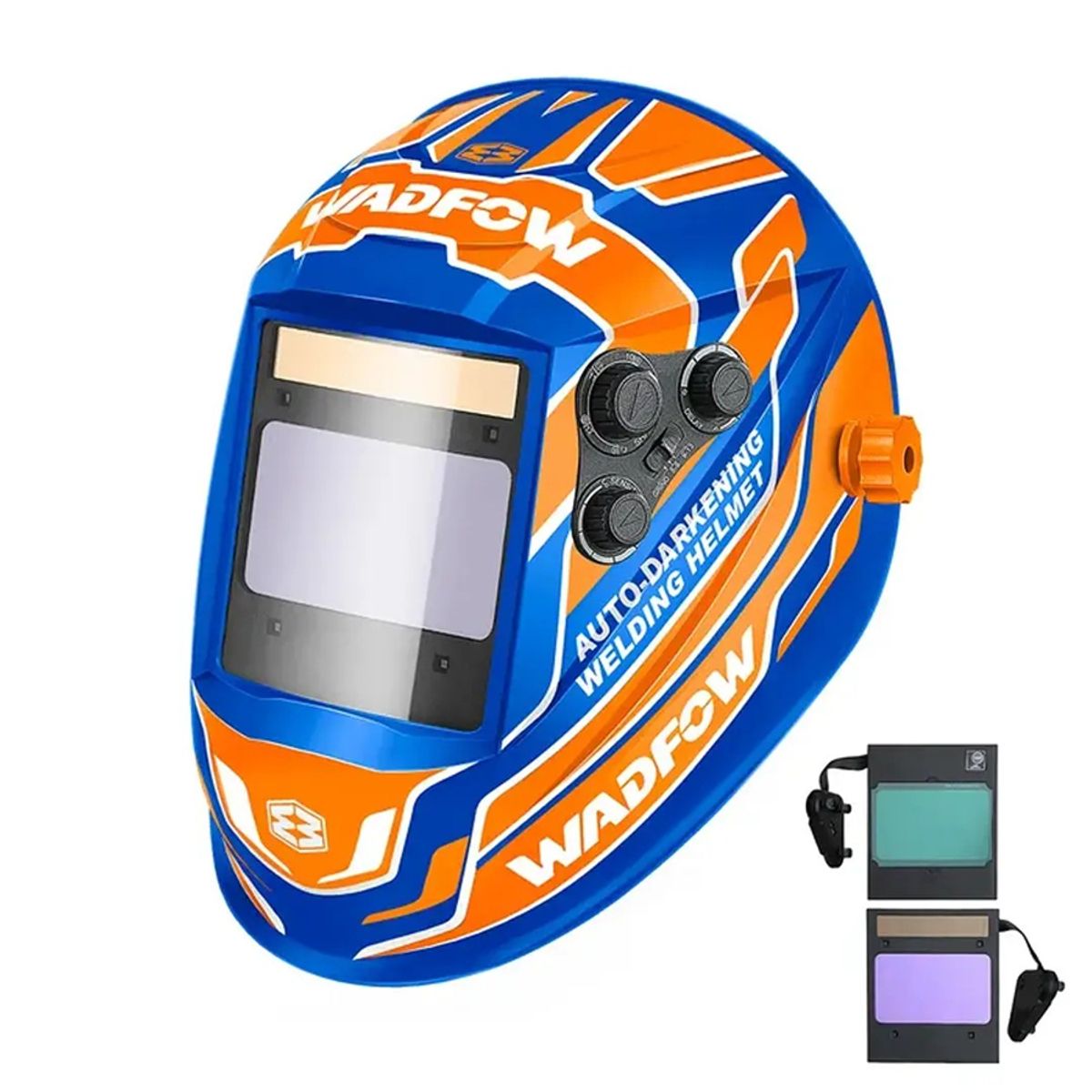 WADFOW - Careta Mascara Soldar Fotosensible Regulacion Wadfow Wwh3503