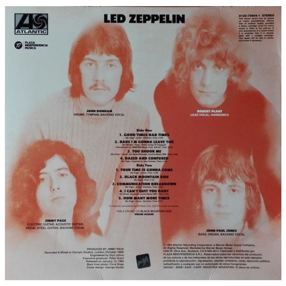 GENERICO - LED ZEPPELIN - LED ZEPPELIN I / VINILO