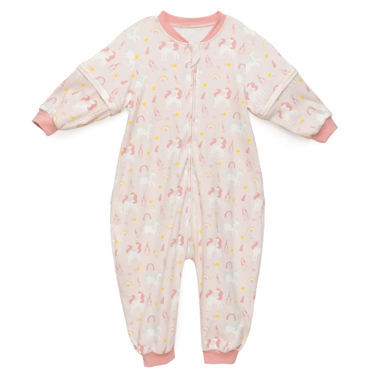 TU SAQUITO - Saco de dormir bebé TOG 0.5 calor piernas y pies Niña Rosa
