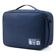 GENERICO - Bolso Organizador de Cables y Accesorios USB Viajero