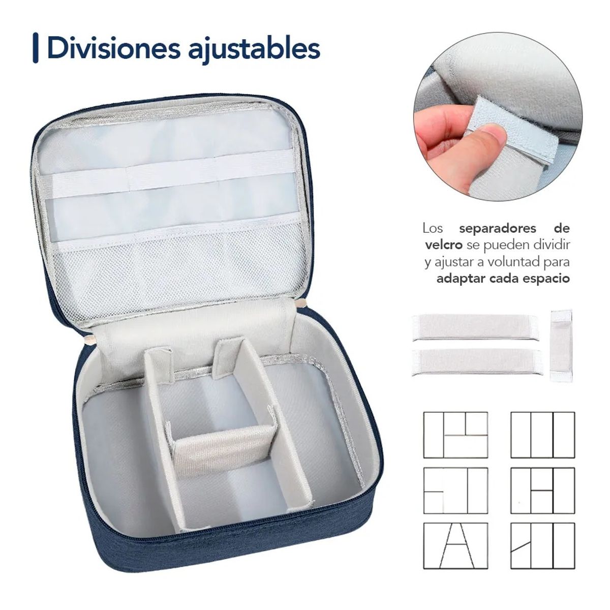 GENERICO - Bolso Organizador de Cables y Accesorios USB Viajero
