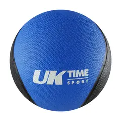 UK TIME - BALON MEDICINAL NEGRO-AZUL 2 KG CON REBOTE