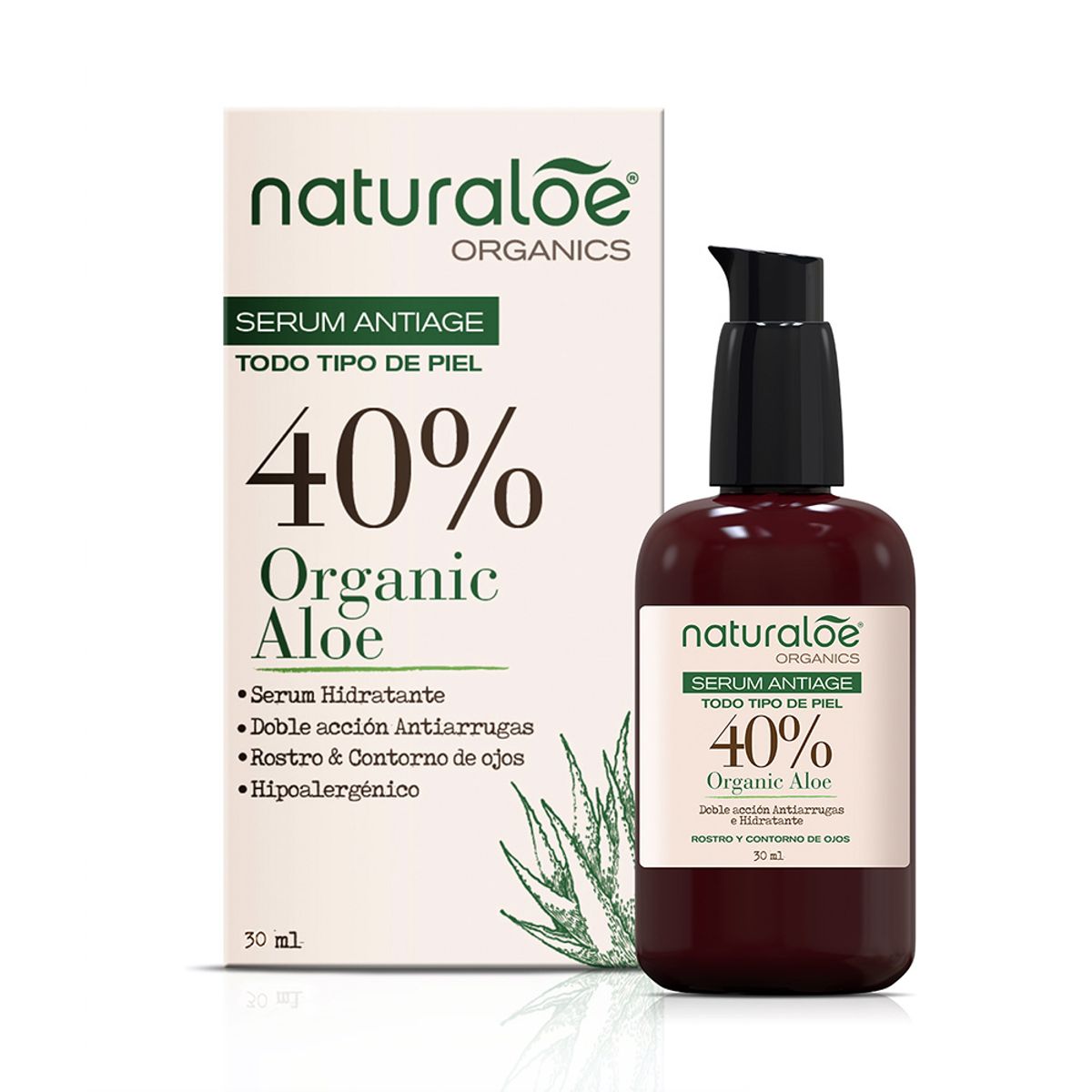NATURALOE - Set Rutina Completa Skincare Antiage Naturaloe