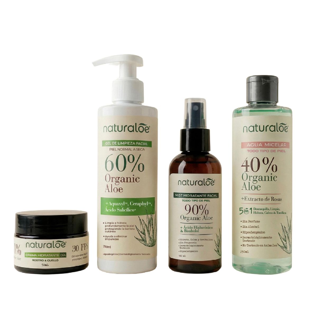 NATURALOE - Set Rutina Completa Hidratación Naturaloe