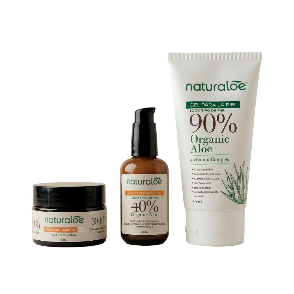 NATURALOE - Set Rutina Completa Antimanchas Naturaloe