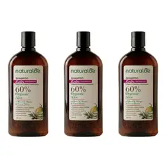 NATURALOE - Set 3 Shampoo Rulos Definidos