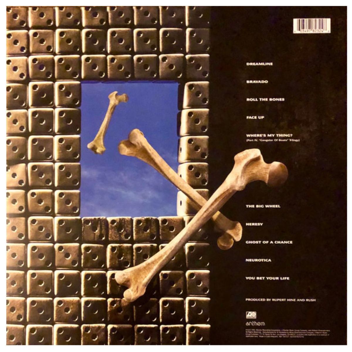 GENERICO - RUSH - ROLL THE BONES / VINILO