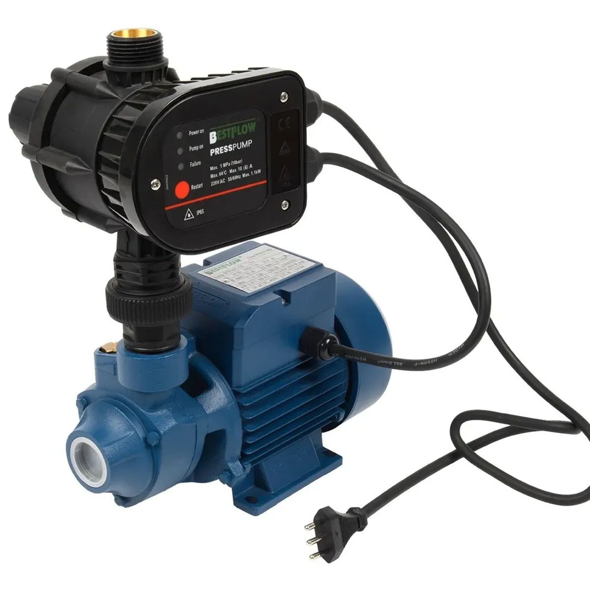 BESTFLOW - Bomba Periférica Con Contralor De Presión 0.5hp Bestflow