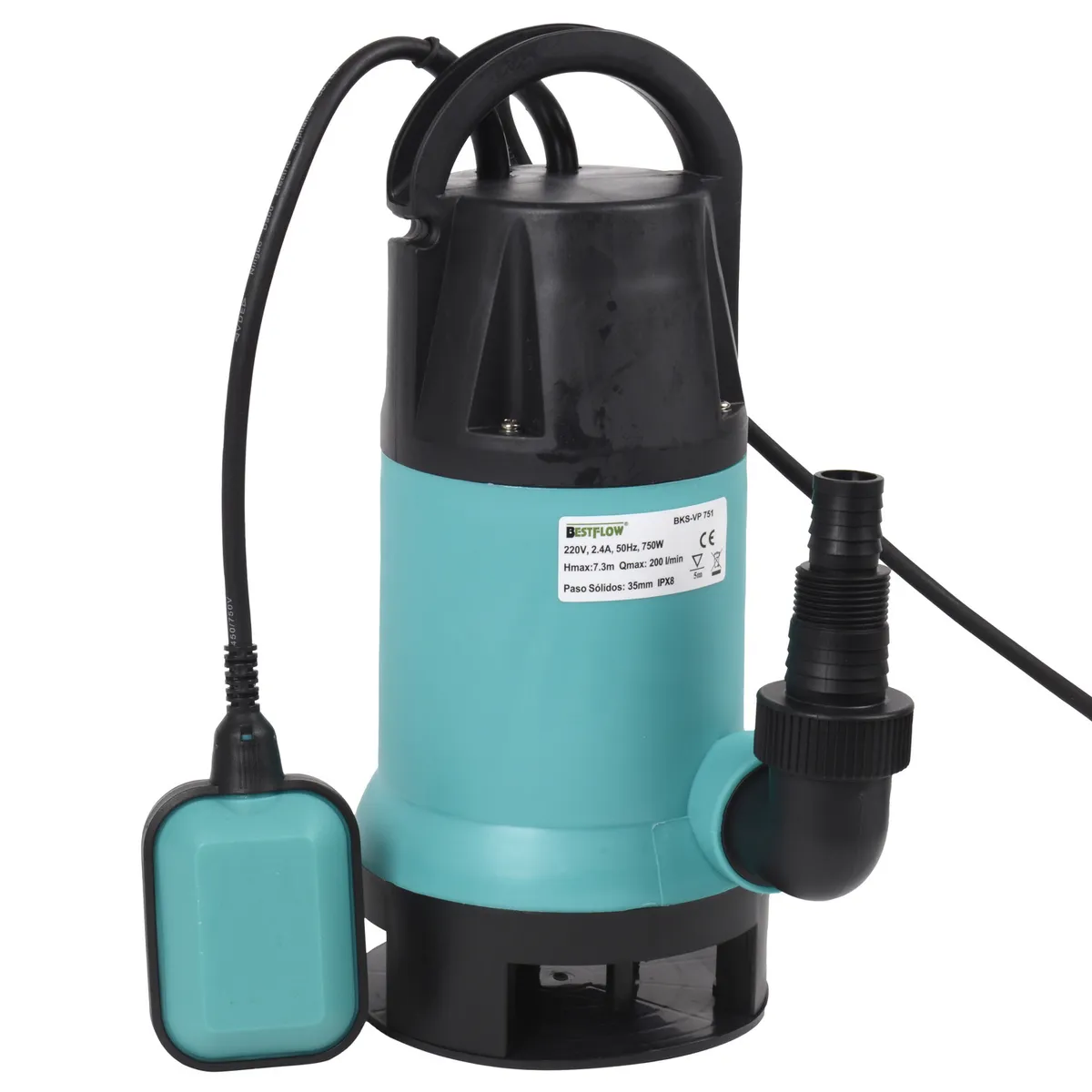 BESTFLOW - Bomba Sumergible Bks-vp 751 1hp 220v Bestflow