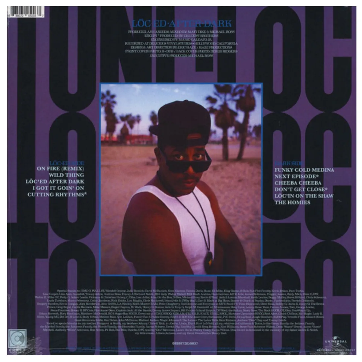 GENERICO - TONE-LOC - LOC-ED AFTER DARK / VINILO