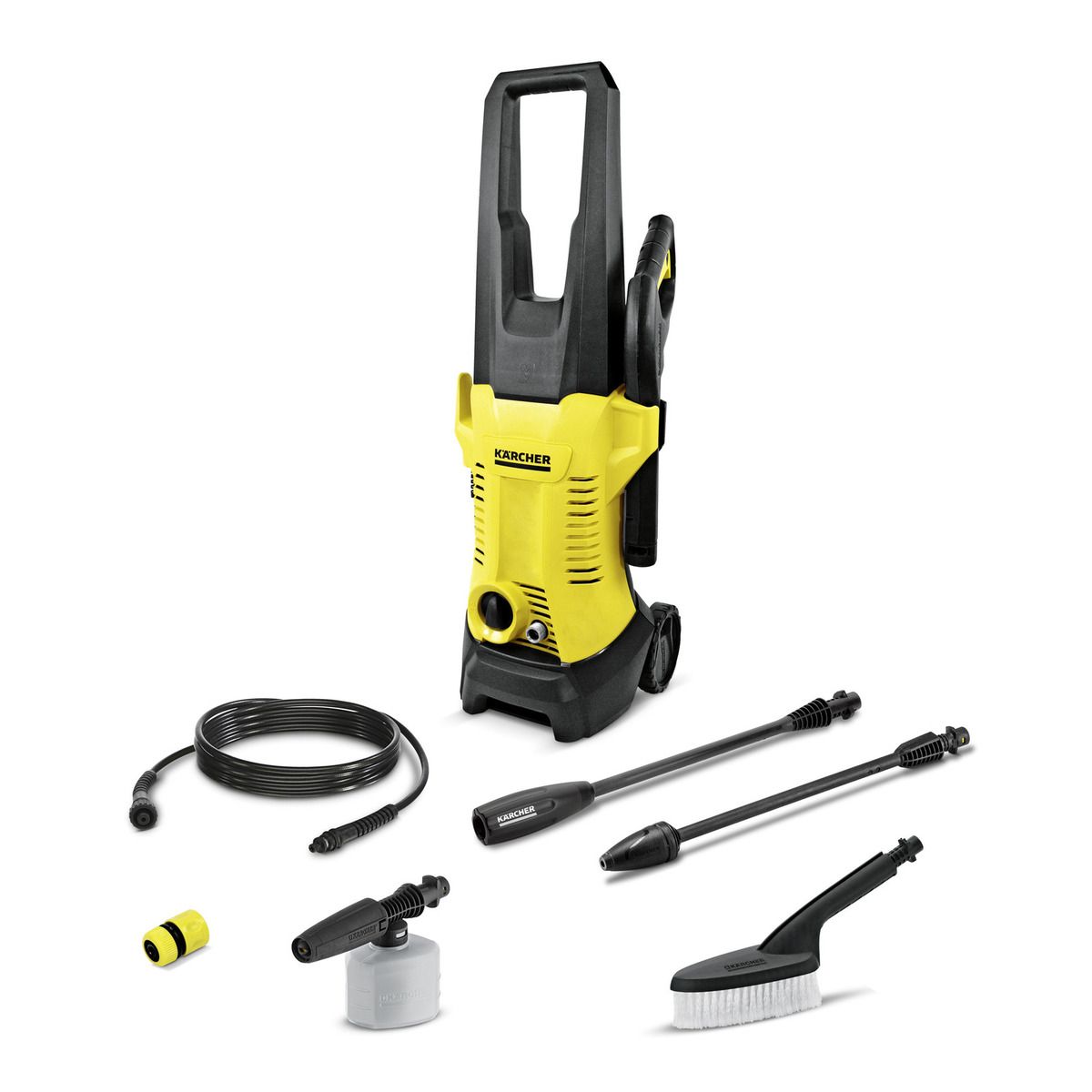 KARCHER - Hidrolavadora Kärcher K2 Dakar 1200W 110 Bar con Boquilla Turbo y Cepillo