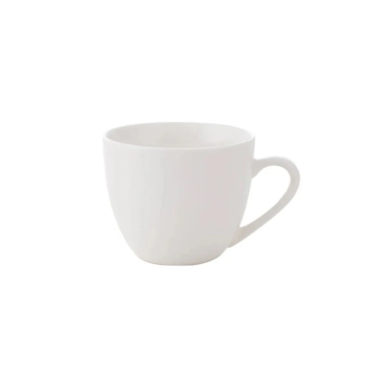 HALLEN - 6 Tazas Té Porcelana Blanca 260ml - Hallen