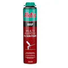AKFIX - Espuma Poliuretano 805p 750ml Profesional Para Pistola