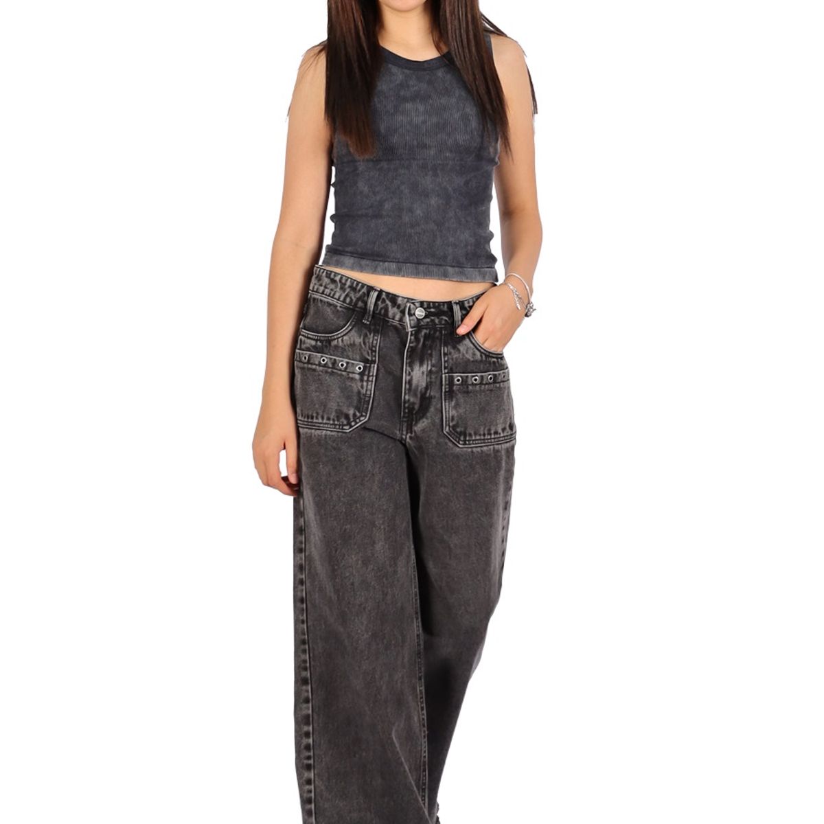 DIVINO JEANS - Jeans Nicol II Negro Divino Teen