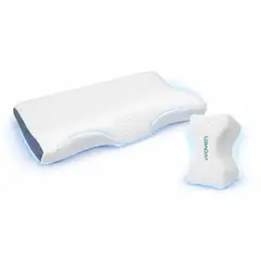 WOVEN - Set Almohada Ortopédica Cervical Y Cojín Para Piernas