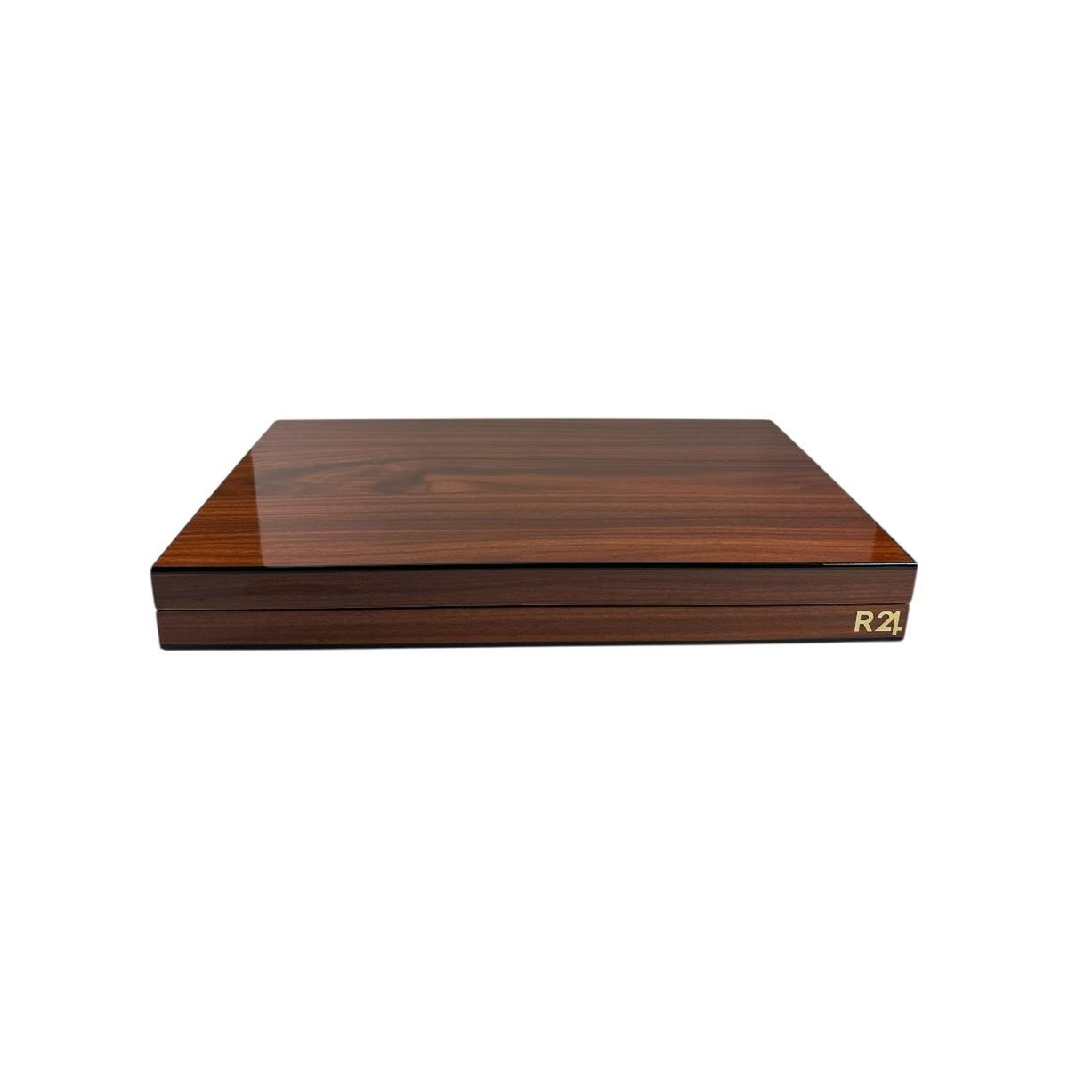 R24 - Set de Backgammon Madera Brillo Caoba