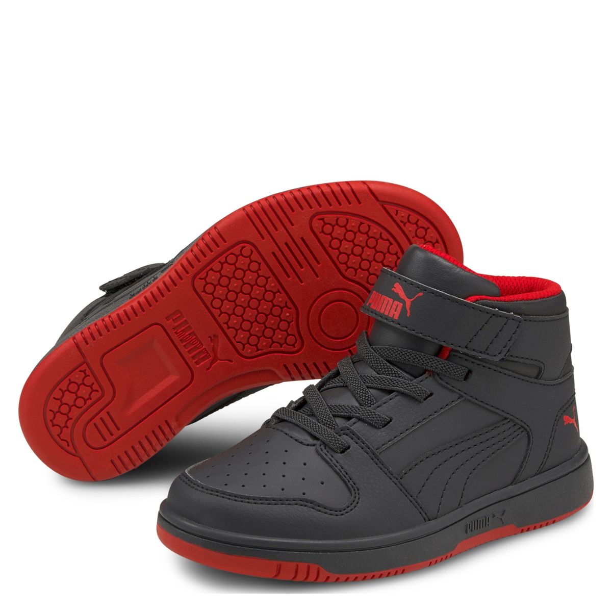 PUMA - Rebound Layup PS Zapatilla Urbana Niño Negro