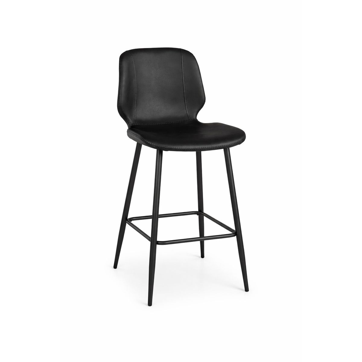 GENERICO - Silla de Bar New York 63 cm Negra (1 Unidad)