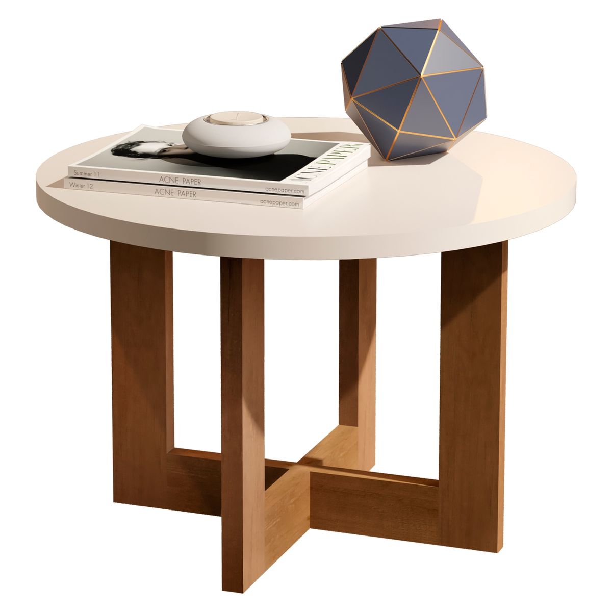 BE DESIGN - Mesa De Centro Be Perla Redonda Be Design
