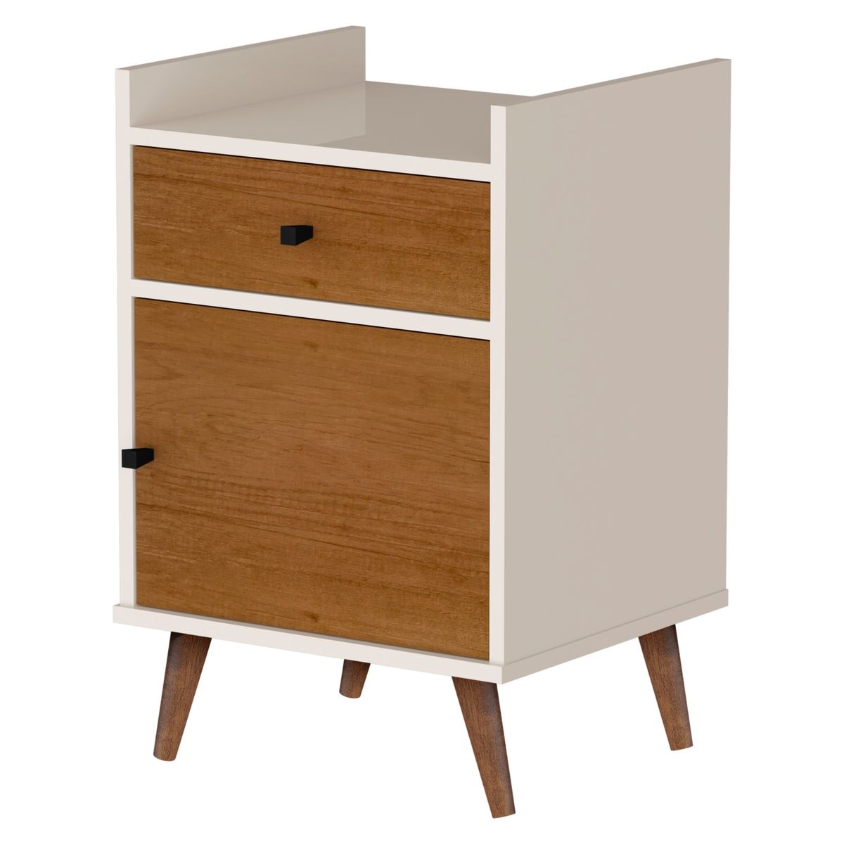 BE DESIGN - Velador Con Puerta Be Perla Caramelo Be Design
