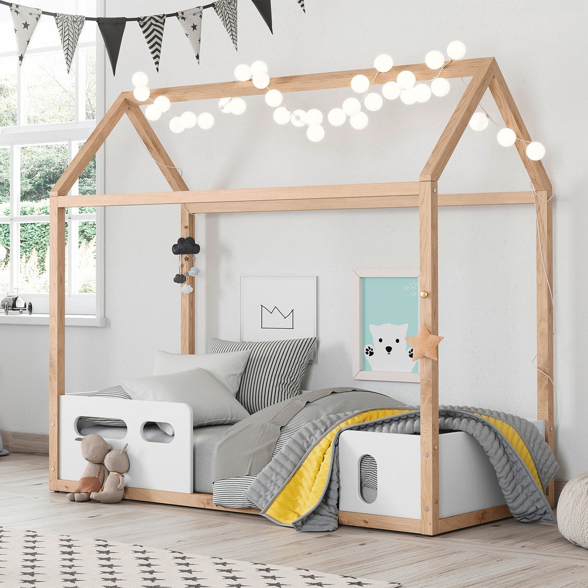 KIDSCOOL - Cama Infantil Casita Kidscool