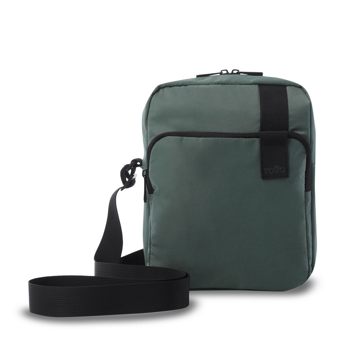TOTTO - Bolso para Hombre Drill tipo Crossbody Pequeño Verde