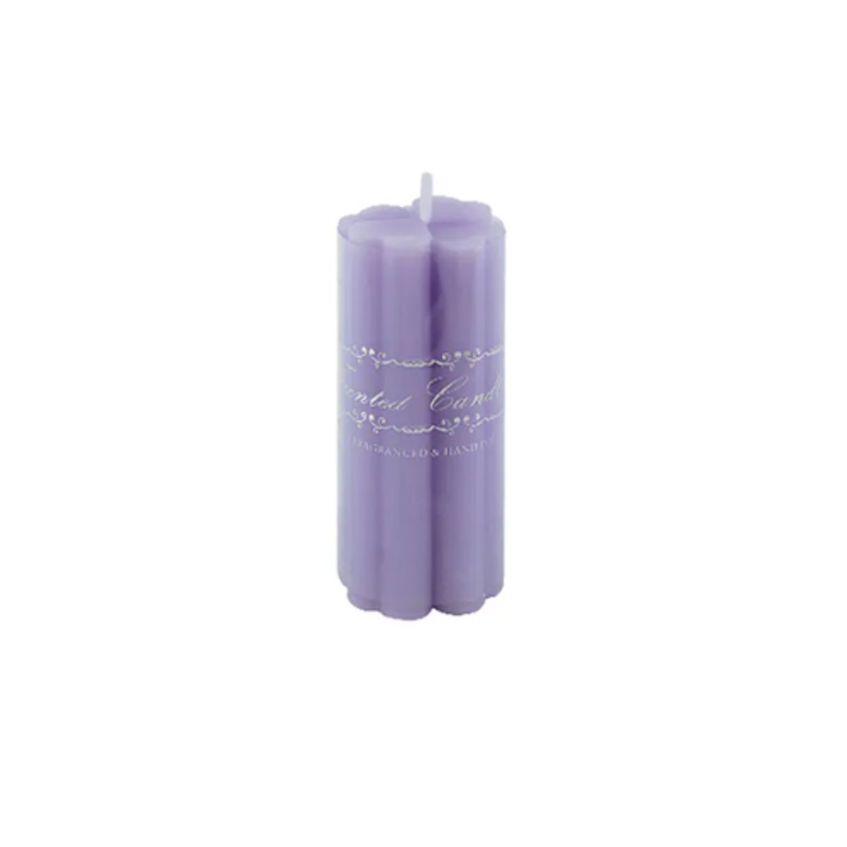 GENERICO - Set 6 Vela Aromática Petalos 10cm Purpura