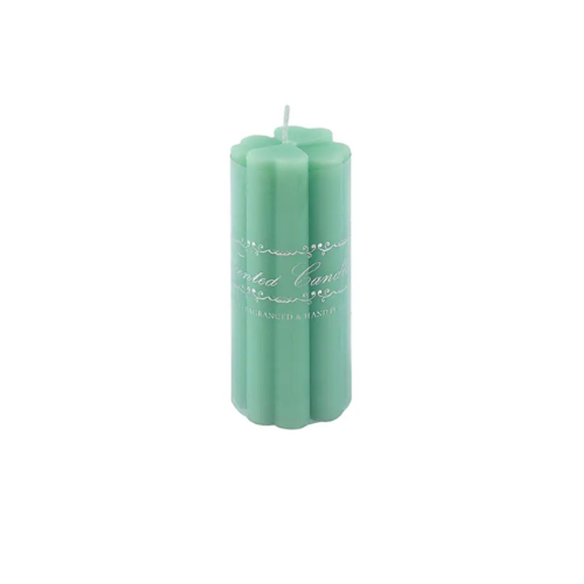 GENERICO - Set 6 Vela Aromática Petalos 10cm Verde