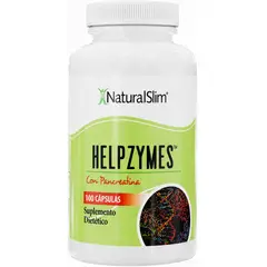 GENERICO - Naturalslim Helpzymes Enzimas digestivas bromelia enzimas pancreatina