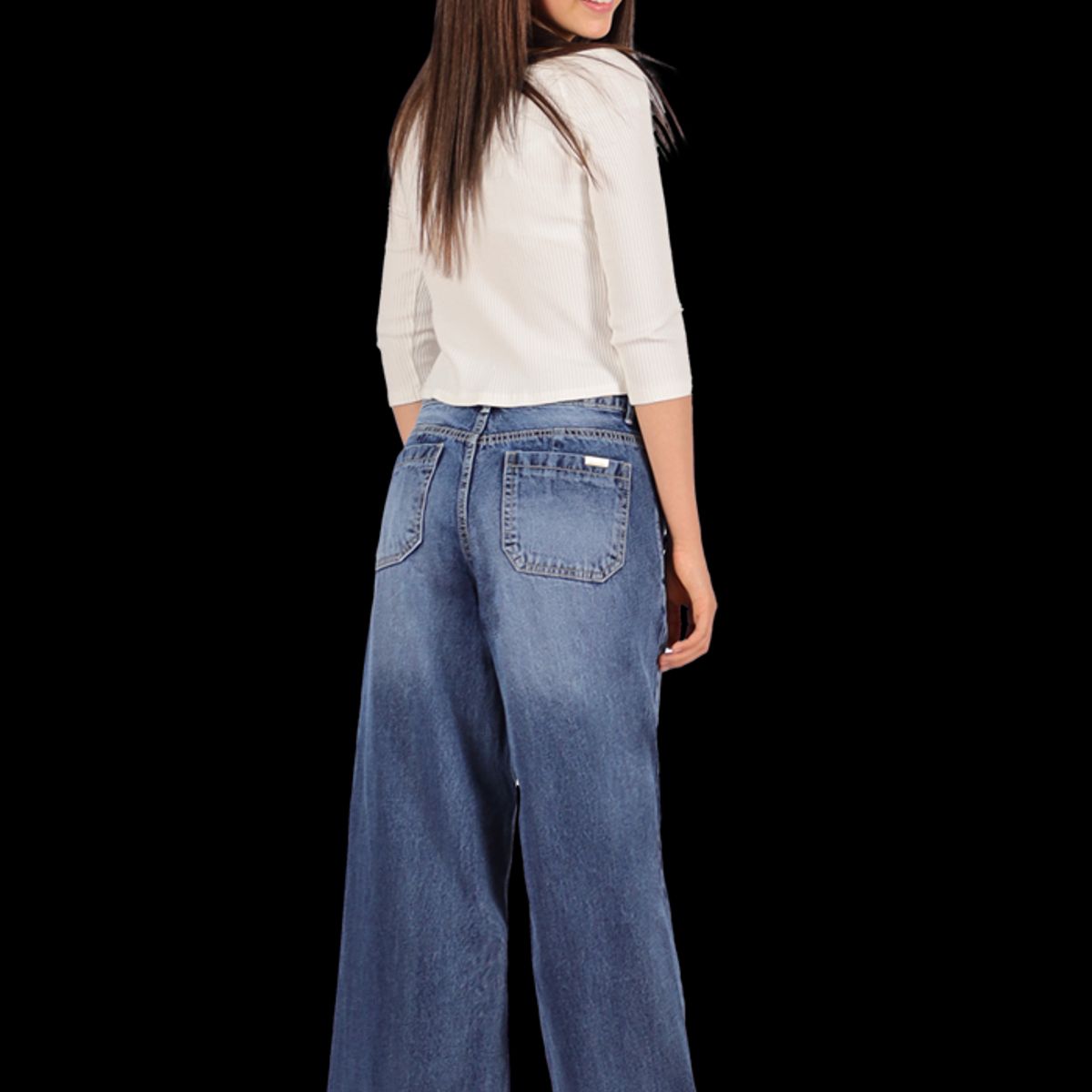 DIVINO JEANS - Jeans Nicol I Azul Divino Teen