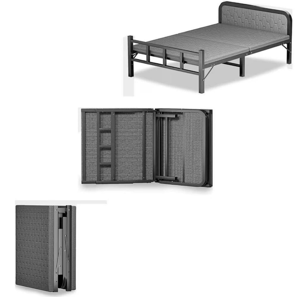 GENERICO - Cama plegable de 190x90x40