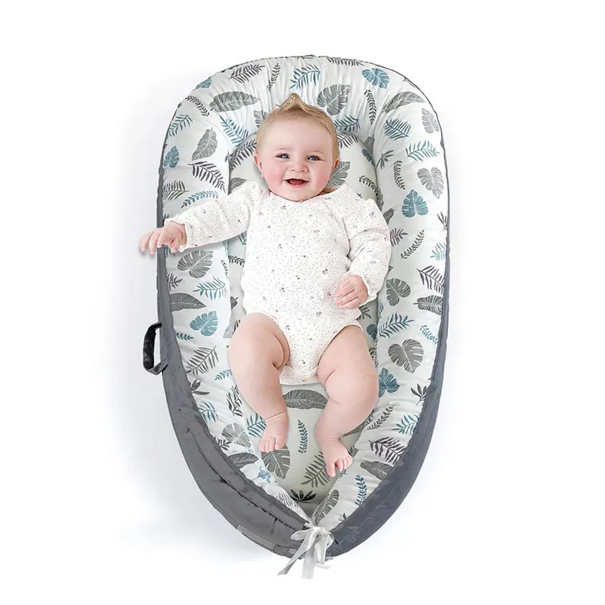 GENERICO - Cama Cojín Nido Colecho de Algodón para Bebe 93x53cm